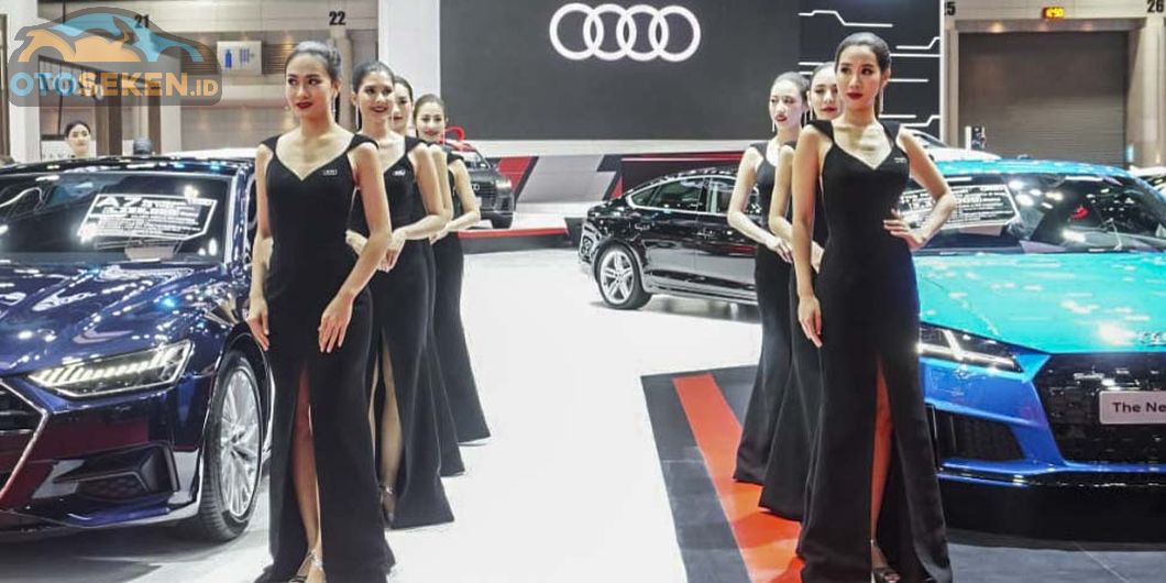 Usher di pameran otomotif Bangkok Motor Show 2019