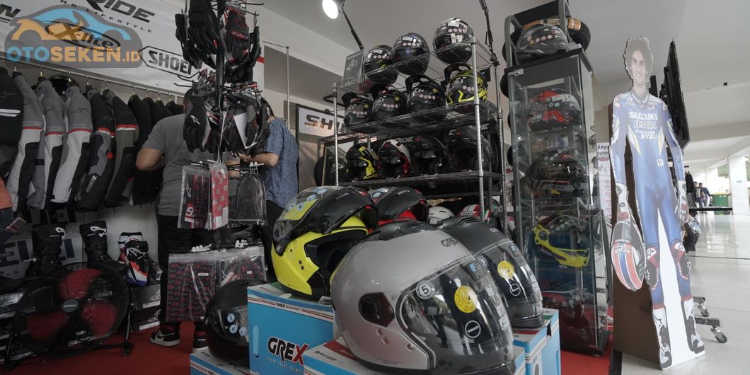 Ada juga produk apparel di IIMS Moto Bike Expo 2019