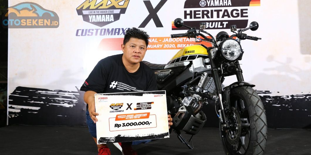 XSR 155 pemenang Yamaha Heritage Built di Bekasi