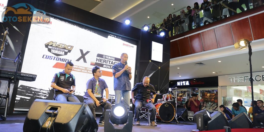 Semifinal Customaxi x Yamaha Heritage Built di Pontianak