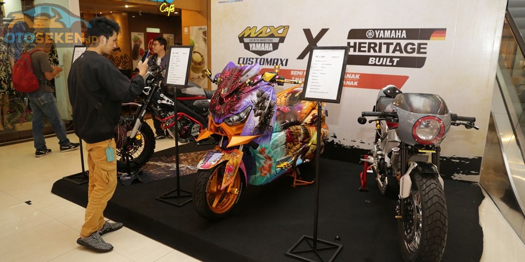 Semifinal Customaxi x Yamaha Heritage Built di Pontianak
