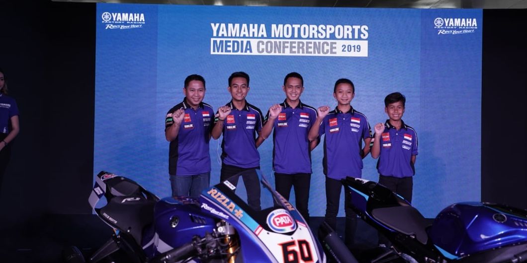 Inilah para pembalap Yamaha Racing Indonesia yang akan berlaga pada ajang Asia Road Racing Champions