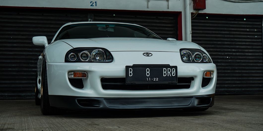 Terdapat juga sang legenda Toyota Supra generasi keempat yang dipajang dalam event ini.