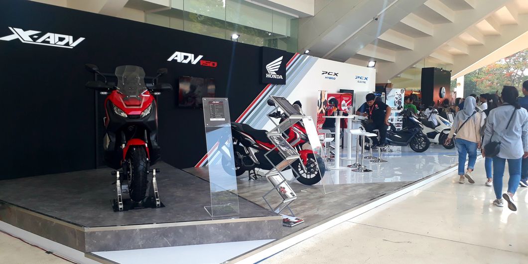 Booth Honda di IIMS Motobike Expo 2019