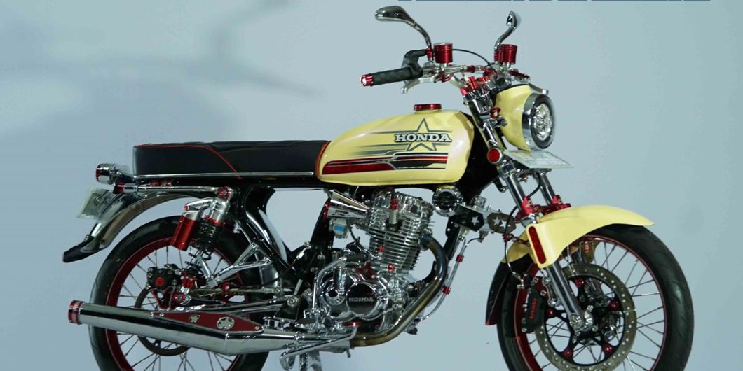 JUARA 1 ALL STOCK & ADVANCE < 2006 / CB 100 1976 DAFFA AMAR
