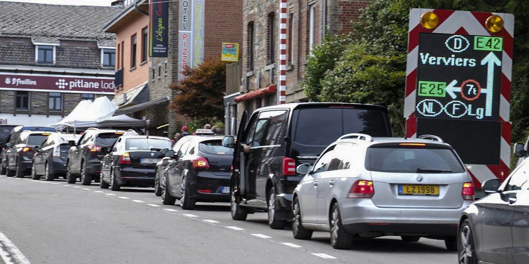 Suasana Jalan menuju sirkuit Spa-Francorchamps, Belgia 2018  - Photo : Antonio Beniah Hotbonar