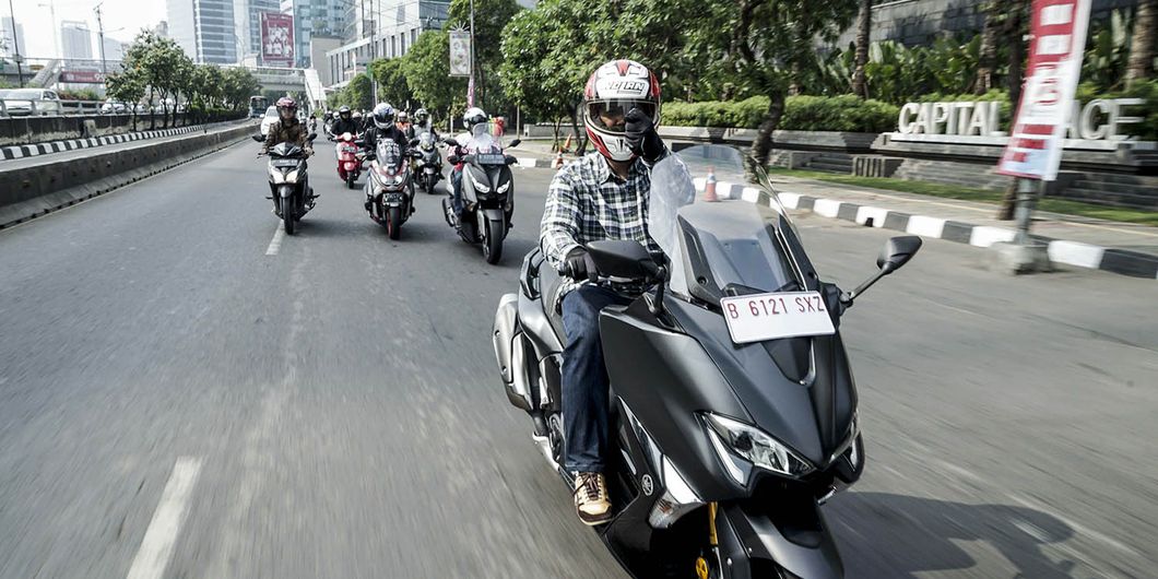 Shopee bersama GridOto.com gelar Sunmori bareng komunitas -  Photo : Rianto Prasetyo