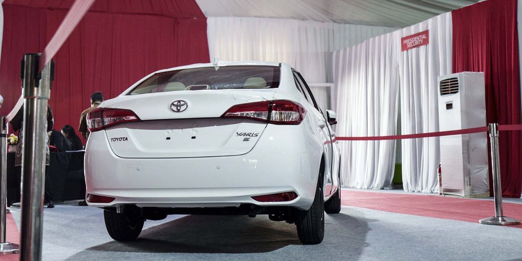 Yaris Sedan, Seremoni Ekspor Sejuta Unit Toyota Indonesia - Photo: RR Inne Aveline