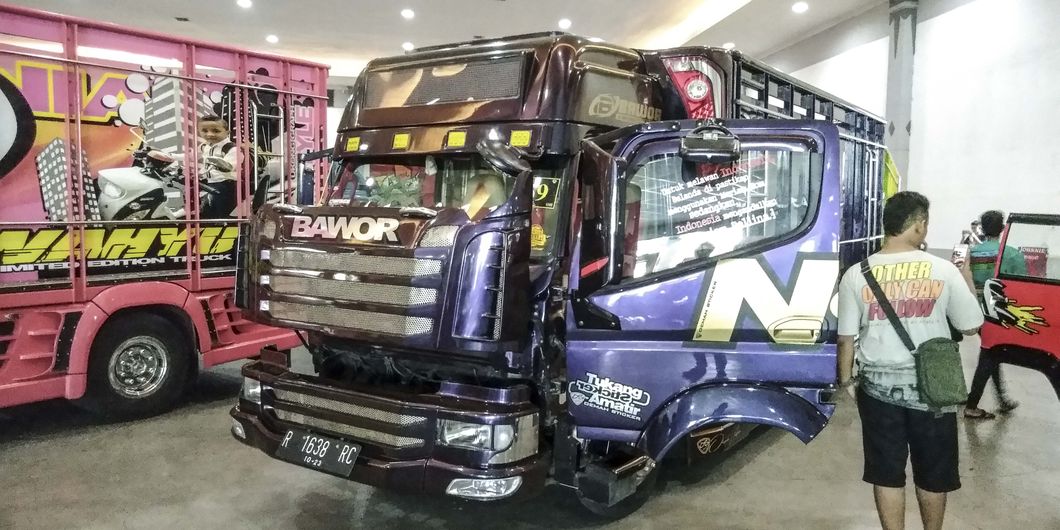 Kontes modifikasi truk, Jogjakarta Truck Festival 2018 - Hikmawan M Firdaus