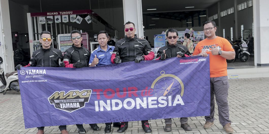 MAXI YAMAHA Tour de Indonesia etape timur 1 Balikpapan – Banjarmasin. Photo : M Ermiel Zulfikar