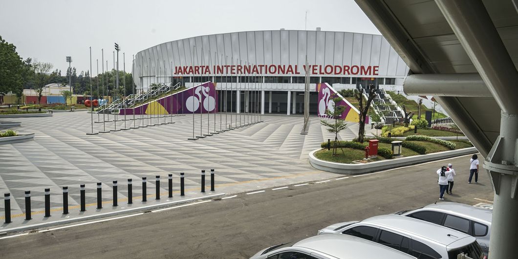 Uji Coba LRT fase pertama Stasiun Velodrome Rawamangun – Kelapa Gading. Photo : Agus Salim