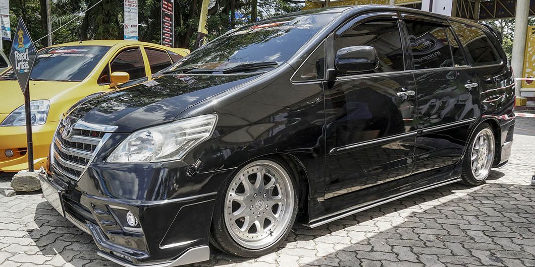 Innova Elegant, peserta MBtech Auto Combat seri 2 Pekanbaru 2018. Photo : Agus Salim