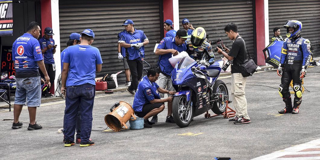 Kelas Pembalap Yamaha Endurance Festival 2018. Photo: Agus Salim