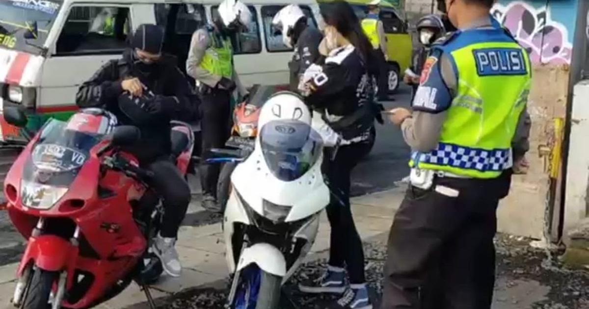 Viral di Sosmed Bakal Ada Razia Modif Seperti Stoplamp Running di 2024 ...
