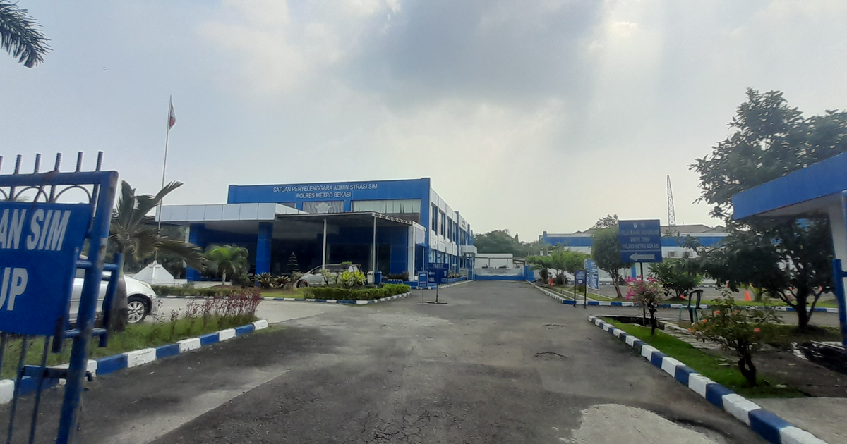 Canggih! Satpas SIM Prototype Polres Metro Bekasi, Ujian Praktik Sudah ...