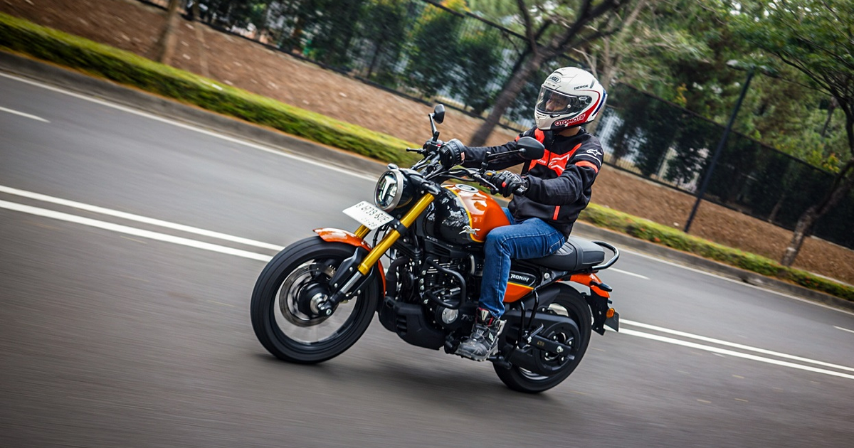 Rasakana Performa TVS Ronin, Tenaganya Cocok Buat Riding Harian | Gridoto