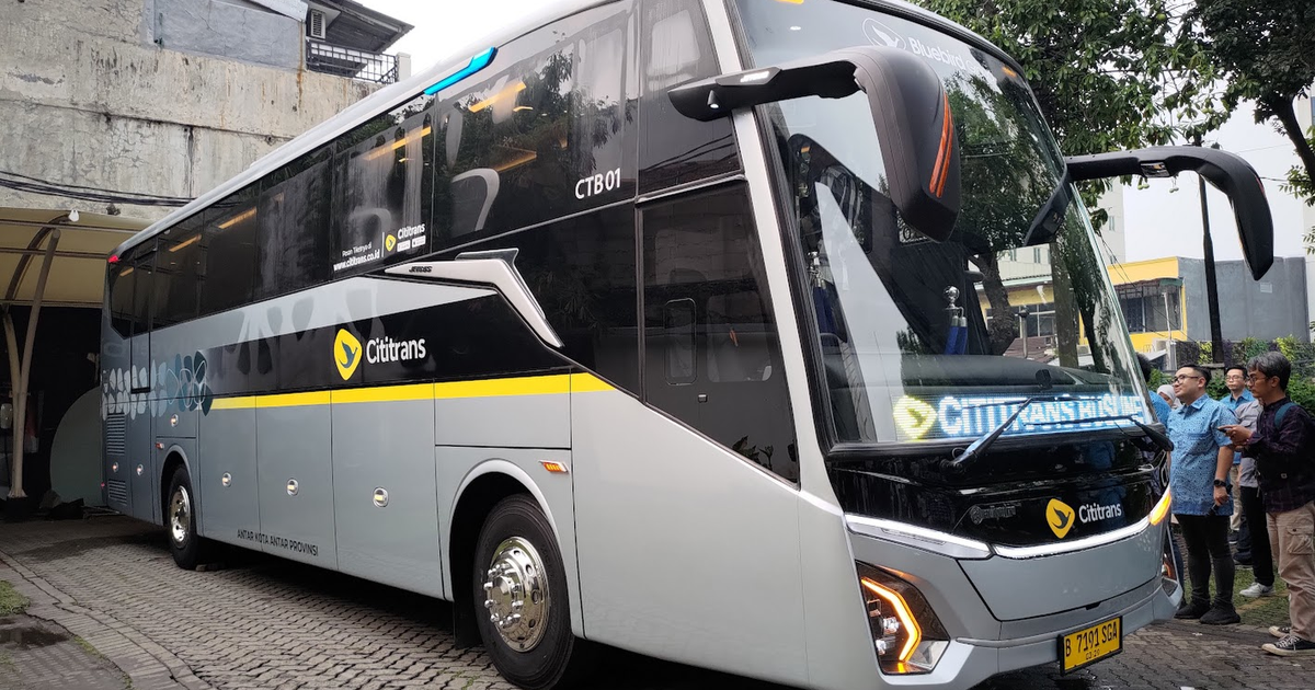 Blue Bird Main Bus AKAP Lewat Cititrans Busline, Tiket Rp 300 Ribuan ...