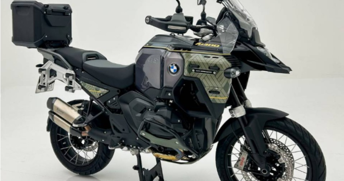 Cuma Diproduksi 10 Unit, BMW R1300 GS Adventure Berasa Motor Bebek