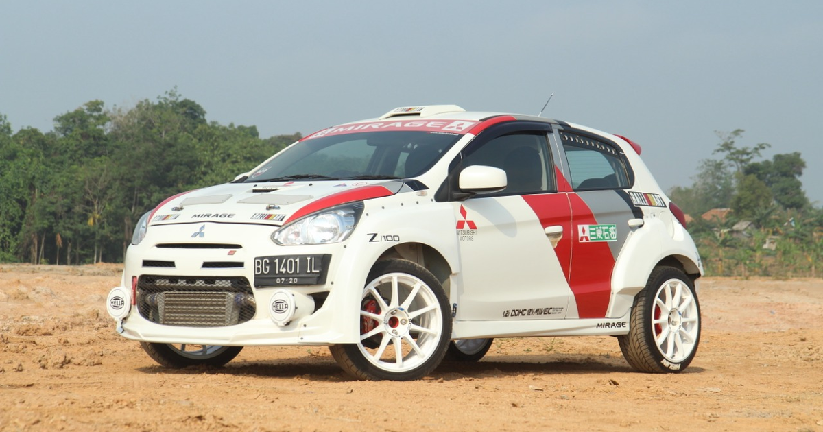 Mitsubishi Mirage Rally Look Adopsi Desain Mirage Eropa, Hasilnya Keren ...