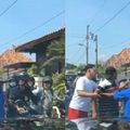 Viral Video Pria Tantang Ribut Pengendara Motor, Dihantam Helm 'Auto-Pingsan', Polisi Ungkap Penyebabnya