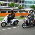 All New Honda Scoopy dan Yamaha Fino 125 Diadu, Mana Lebih Unggul?