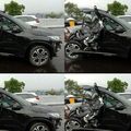 Honda HR-V Chacha Sherly Kondisi Bikin Miris, Sisa Setengah Bodi, Atap Terpotong