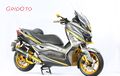 Yamaha XMAX 250 Ini Sering Disangka TMAX, Banyak Aksen Warna Emas