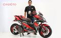 Usung Konsep Street Fighter Ini Aerox Juara Customaxi Makassar
