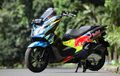 Sederhana Saja Nih Honda PCX, Tempelan Cutting Sticker Bikin Nonjol 