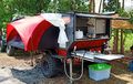 Camping pakai Trailer, Ini Fasilitas Milik Teardrop 2.0 Samarauke