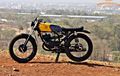 Yamaha RX 100 Serap Gaya Scrambler dan Cafe Racer Jadi Satu