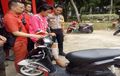 Kunci Motor Tergantung Ditinggal Tidur, Maling Gak Niat Terpaksa Ditembak