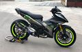 Yamaha MX King Ngebet Jadi Moge, Maksa Pakai Kaki Kawasaki Z1000