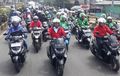 Edukasi Soal Safety Riding, Menhub Keliling Depok Naik Motor Matik