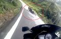 Video Yamaha R15 Ndelosor Gagal Cornering, Netizen Malah Becandain