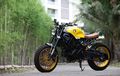 Fresh Nih Yamaha MT 25 Berubah Jadi Scrambler Dengan Kaki Moge