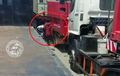 Truk Jadi Korban Diduga Bajing Loncat, Perekam Cuma Bisa Nonton