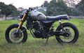 Wow... Kawasaki Ninja 250 Pamer Otot Kekar Dengan Gaya Scrambler