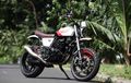 Yamaha Scorpio Sangar Pakai Kaki Moge dan Mesin Jadi 2 Silinder 450cc