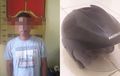 Dibakar Api Cemburu, Helm Melayang ke Muka Sampai Lebam dan Dijahit