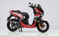 Si Montok Yamaha Lexi Bisa Juga Tampil Sporty, Selang Rem Hidrolik