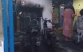 Dua Motor Hangus Sisa Rangka, Teror Kain Api Berlanjut Di Waktu Subuh