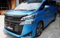 Toyota Vellfire Tampil Nyentrik Pakai Wrapping Persian Blue Bermotif