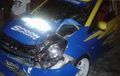 Honda Brio Hajar Honda BeAT Tertangkap, Mesin Mati, Gagal Kabur 