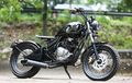 Yamaha Scorpio Tercabik-cabik Jadi Bobber dan Mirip Triumph Bonneville