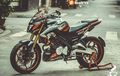 Yamaha V-Ixion Makin Macho Pakai Garpu Upside Down dan Decal Seru