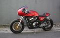 Honda CB400 Dandan Maksimal Ala Cafe Racer Klasik