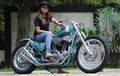 Ini Dilan, Harley-Davidson Sportster Bergaya Chopper Milik Wanita