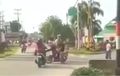 Video Polisi Ditabrak Honda BeAT, Pemotor Bejek Gas Enggak Pakai Helm