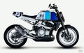 Kawasaki Z800 Anti Bodi Plastik, Ubah Tampang Jadi Motor Balap 80-an